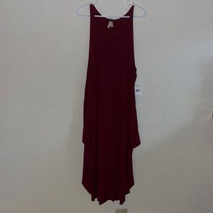 NWT | We The Free burgundy dress